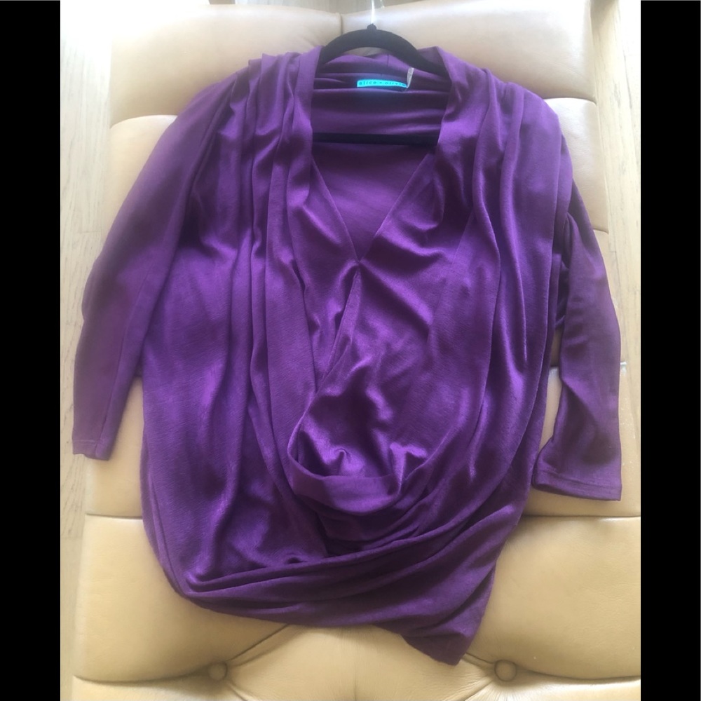 Beautiful Alice + Olivia Long Sleeve Blouse.  EUC. - Picture 3 of 8